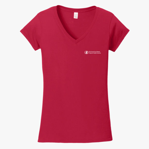 Softstyle Ladies' V-Neck Tee Thumbnail